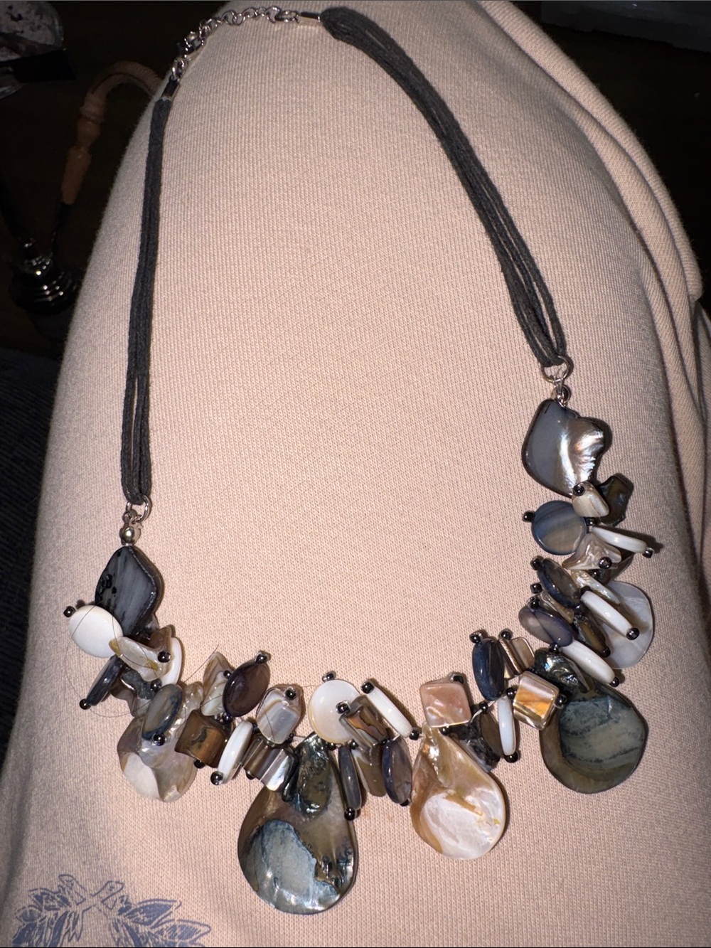 21-Statement Multicolor Shell Pendant Necklace - Women Jewelry